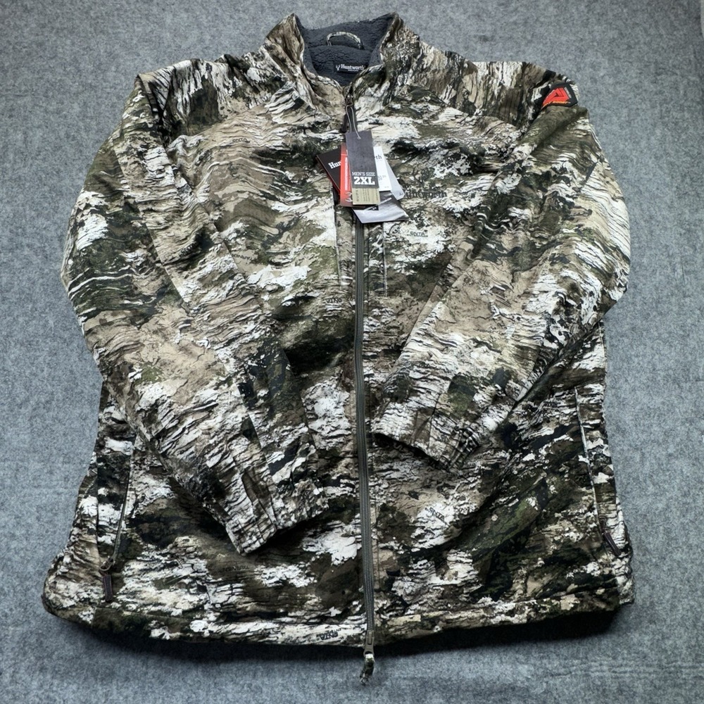 Huntworth Matterhorn Hunting Jacket Men's 2XL Tarnen Camo Heat‎ Boost Waterproof